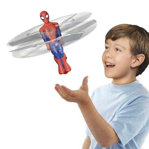 Bandai Flyvende Elektronisk Spiderman-figur Genopladeligt Batteri På 30 Minutter
