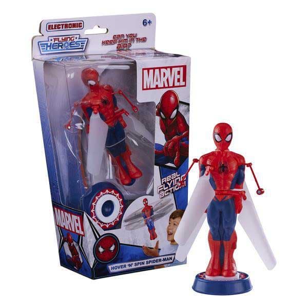 Bandai Flyvende Elektronisk Spiderman-figur Genopladeligt Batteri På 30 Minutter