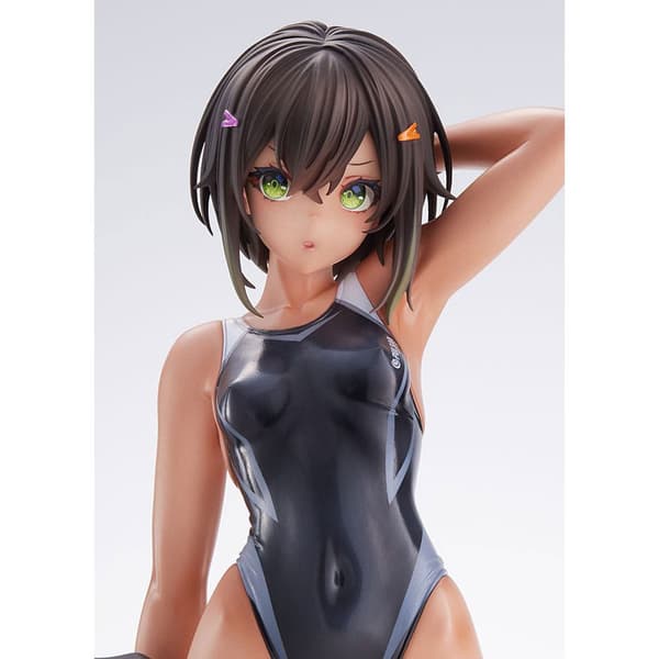 Amakuni Pvc 1/7 Buchou Chan Från Simlaget Arm Note Statue 22 Cm