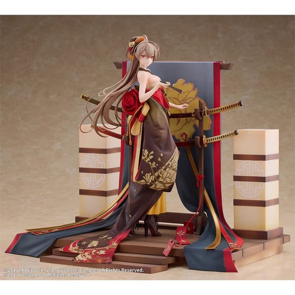 Wings Inc. Azur Lane Pvc 1/7 Jean Bart Marine Sword Premier Neige Ver 26 Cm Statue