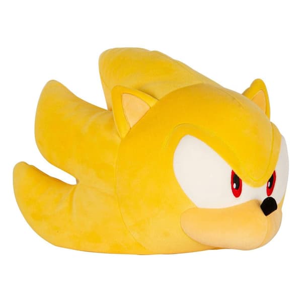 Tomy Sonic The Hedgehog Mocchi Mocchi Mega Plush Super Sonic 25 Cm Figur