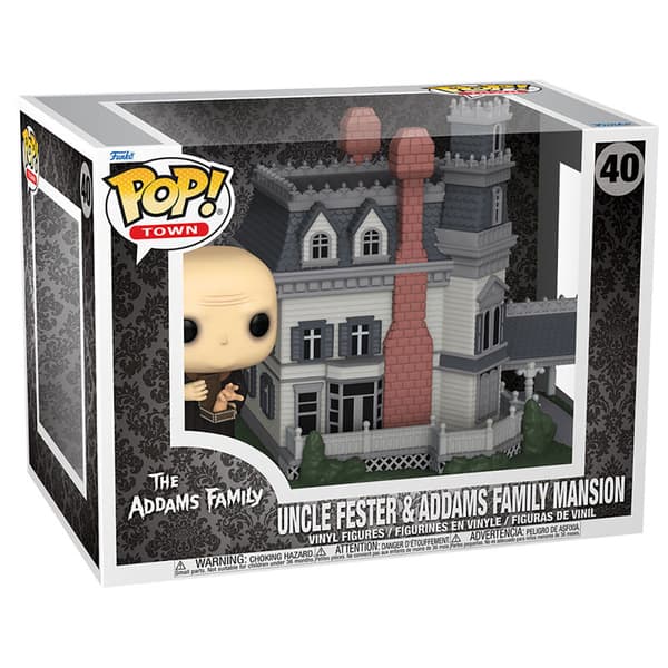 Funko Pop Stad The Addams Family Farbror Fester Och Addams Family Mansion