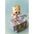 Pikkukuva 5 / 5: Grupo Erik Marvel Guardians Of The Galaxy Groot Death Button 3d Perpetual Calendar