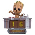 Pikkukuva 1 / 5: Grupo Erik Marvel Guardians Of The Galaxy Groot Death Button 3d Perpetual Calendar
