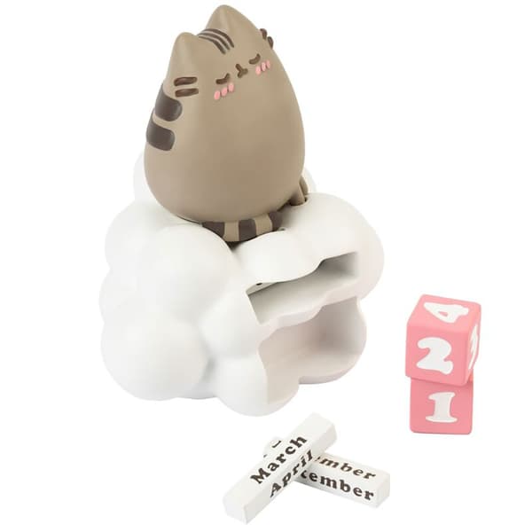 Grupo Erik Pusheen Purrfect Love Collection 3d Perpetual Calendar