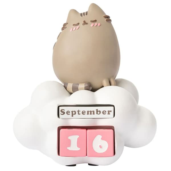 Grupo Erik Pusheen Purrfect Love Collection 3d Perpetual Calendar