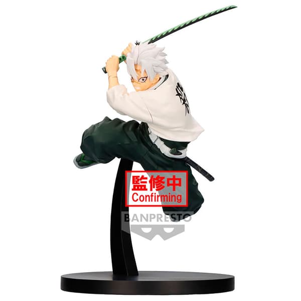 Banpresto Demon Slayer Kimetsu No Yaiba Vibration Stjerne Sanemi Shinazugawa Figur 14cm