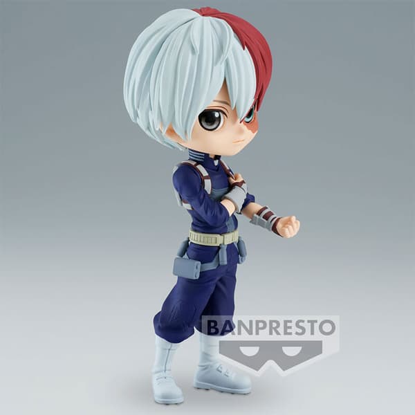Banpresto My Hero Academia Shoto Todoroki Q Posket-figur 14cm