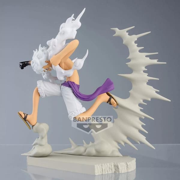 Banpresto One Piece Senkozekkei Monkey D Luffy Gears5-figur 7 Cm