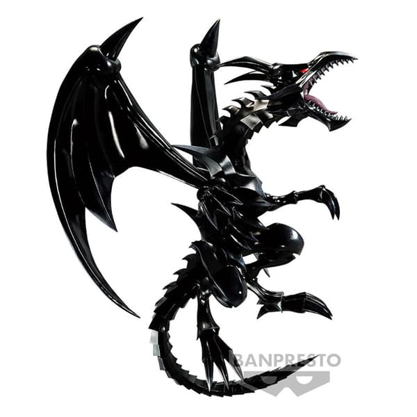 Banpresto Yu-gi-oh! Duel Monsters Rödögd Svart Drake-figur 11cm