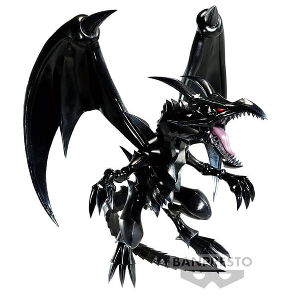 Banpresto Yu-gi-oh! Duel Monsters Rödögd Svart Drake-figur 11cm