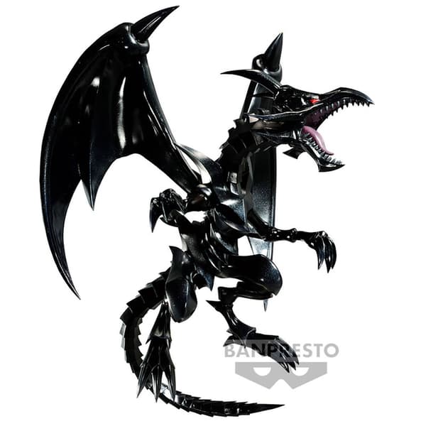 Banpresto Yu-gi-oh! Duel Monsters Rödögd Svart Drake-figur 11cm