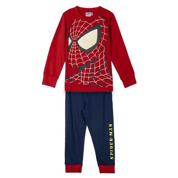 Cerda Spiderman-yöpaita Pitkähihainen Punainen 6 Years