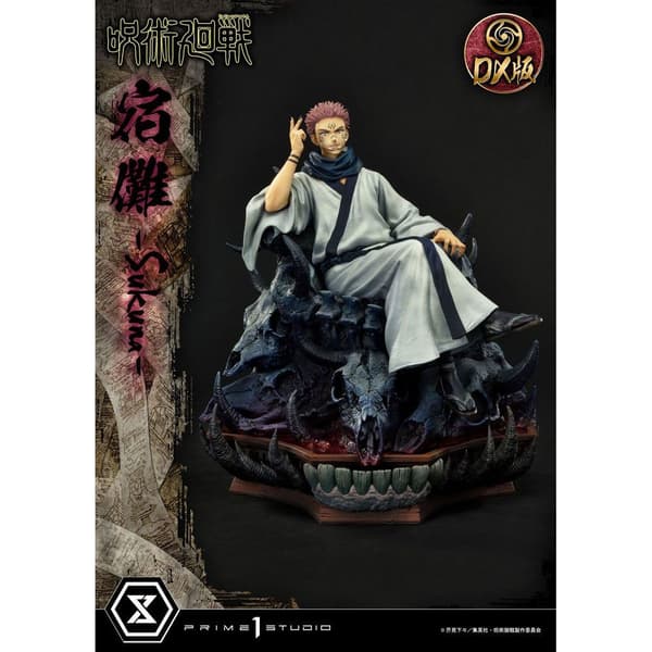 Prime 1 Studio Jujutsu Kaisen Premium Masterline Series Ryomen Sukuna Deluxe Version 34 Cm Statue