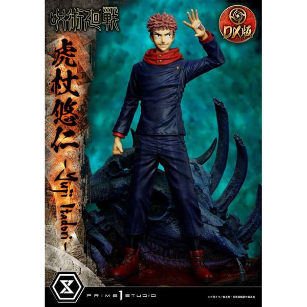 Prime 1 Studio Jujutsu Kaisen Premium Masterline Series Yuji Itadori Deluxe Version 38 Cm Statue