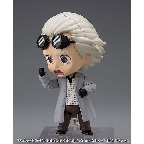 1000toys Back To The Future Nendoroid Pvc Action Doc Emmett Brown 10 Cm Kuvio