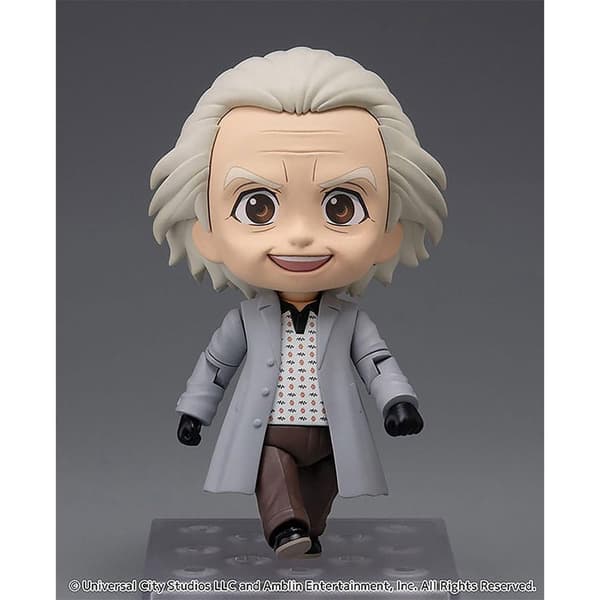 1000toys Back To The Future Nendoroid Pvc Action Doc Emmett Brown 10 Cm Kuvio