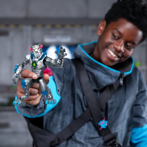 MrBeast Lab Mutator - funktionsfigur, Metallic Panther