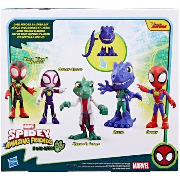 Spidey Dino - figursæt