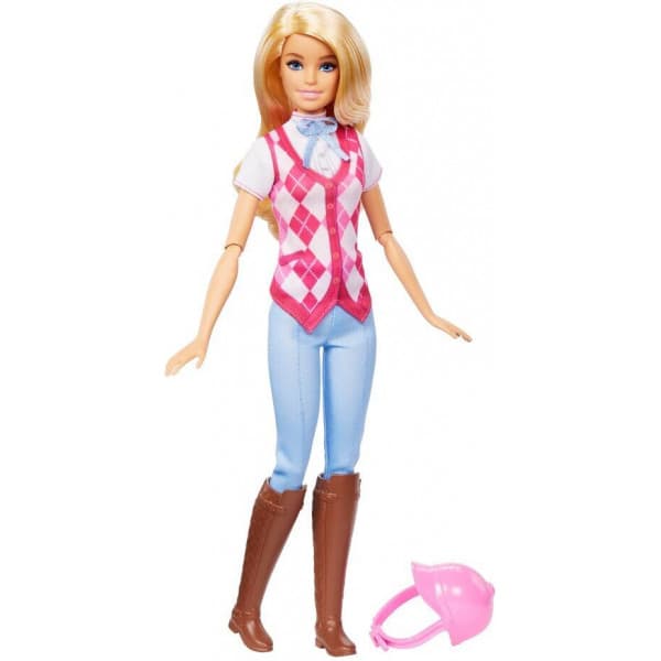 Rider-Barbie Malibu-dukke