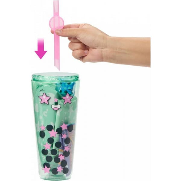 Barbie Pop Reveal Boba Green Tea -docka