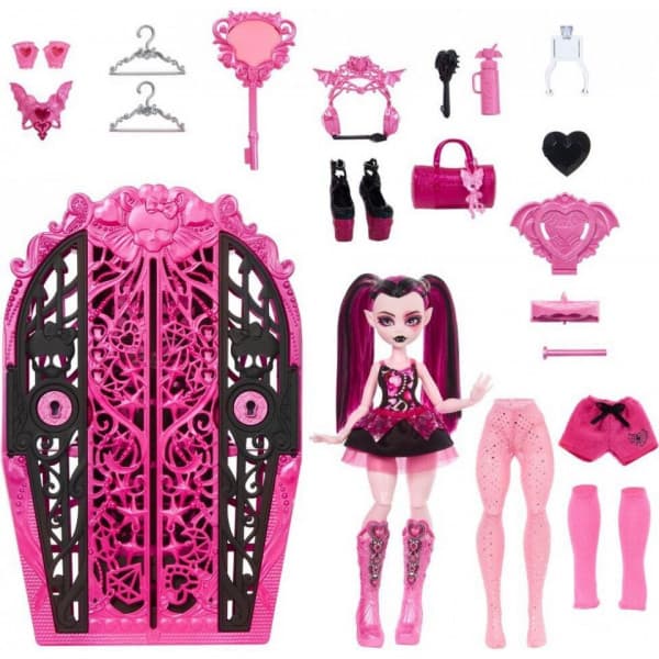 Monster High Skulltimate Secrets Draculaura -dukke