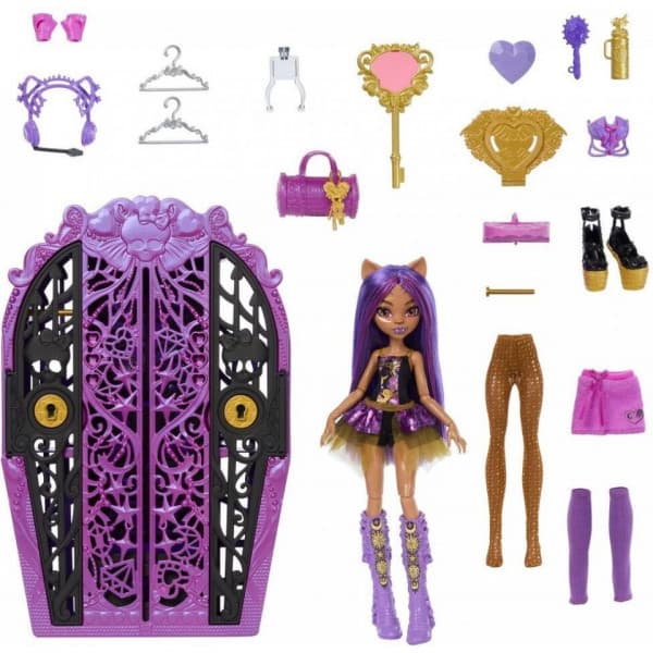 Monster High Skulltimate Secrets Clawdeen -dukke
