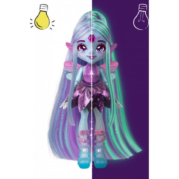 Magic Mixies: Pixlings Galaxy Hair -docka, Flyt