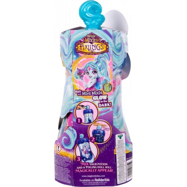 Magic Mixies: Pixlings Galaxy Hair -docka, Flyt