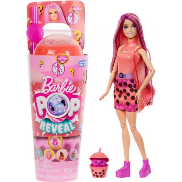 Barbie Pop Reveal Boba Mango Mochi -muotinukke
