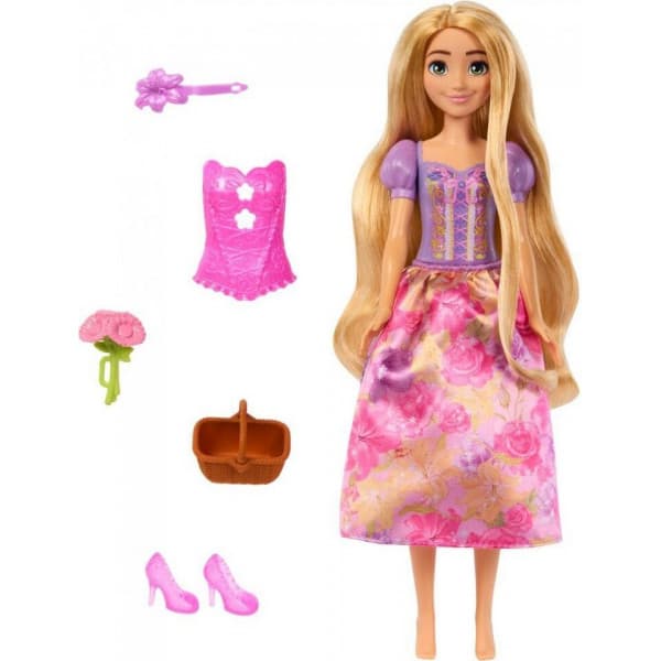 Disney Princess Fashion Reveal Tähkäpää -muotinukke