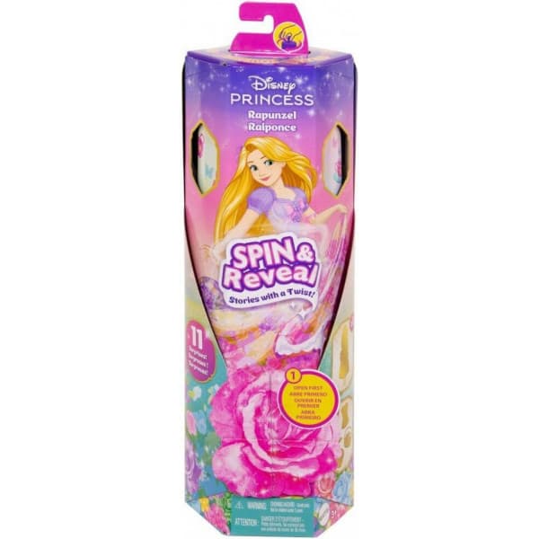 Disney Princess Fashion Reveal Rapunzel -docka