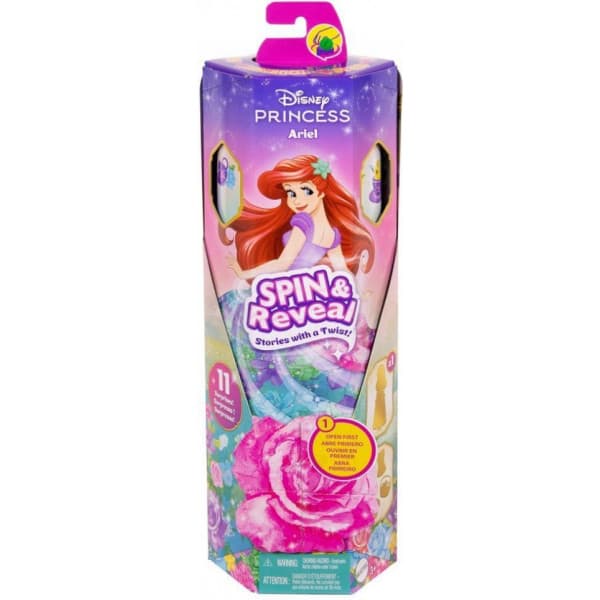 Disney Princess Fashion Reveal Ariel -docka