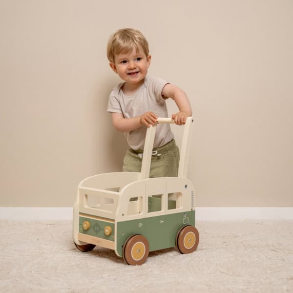 Little Dutch Vintage Walker Wagon - puinen kävelykärry