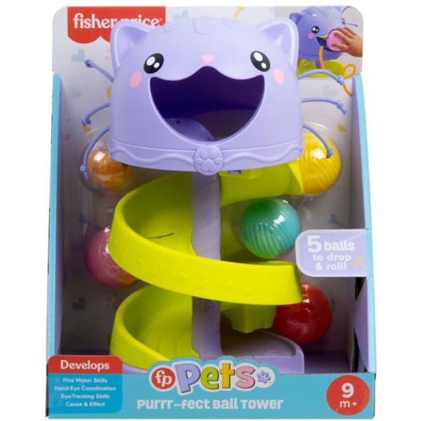 Fisher-Price Kitty Ball Tower - Kissatorni ja pallot