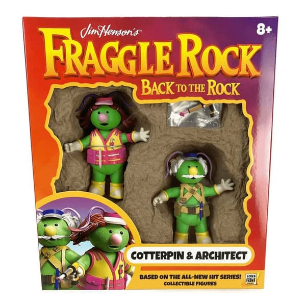 Boss Fight Studio Fraggle Rock Action Doozer 2 Pack Figur