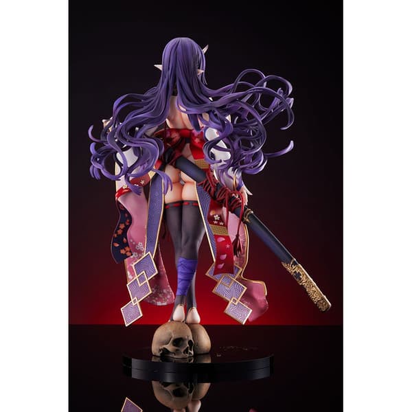Inbina 1/5 Rasethuhime Saki M-edition Visning. Original Karaktärstaty 35 Cm