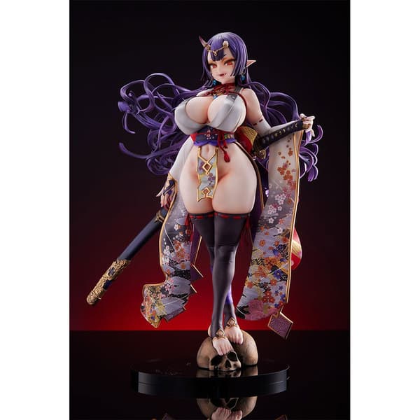 Inbina 1/5 Rasethuhime Saki M-edition Visning. Original Karakterstatue 35 Cm