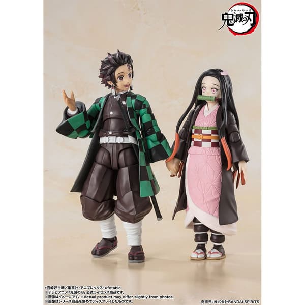 Bandai Tamashii Nations Demon Slayer: Kimetsu No Yaiba Sh Tanjiro Kamado-figur 14 Cm