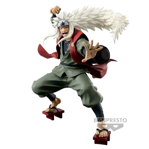 Banpresto Naruto Shippuden Colosseum Jiraiya Figur