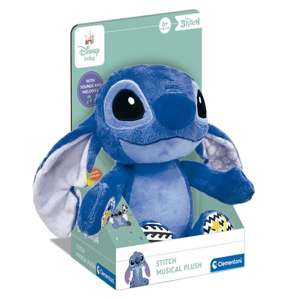 Clementoni Musical Stitch Disney Nalle