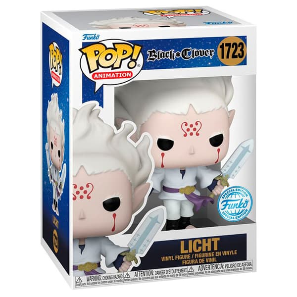 Funko Pop Black Clover Licht Exclusive Figur