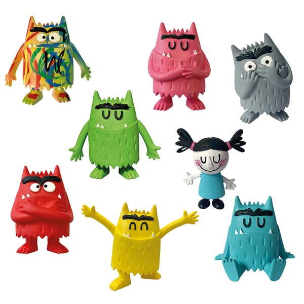 Comansi The Colour Monster Figur 8 Enheder