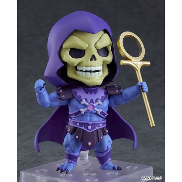 Good Smile Company Nendoroid Skeletor Masters Of The Universe-figur 10 Cm Lilla