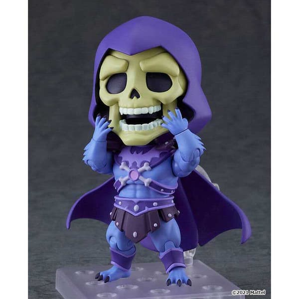 Good Smile Company Nendoroid Skeletor Masters Of The Universe-figur 10 Cm Lilla