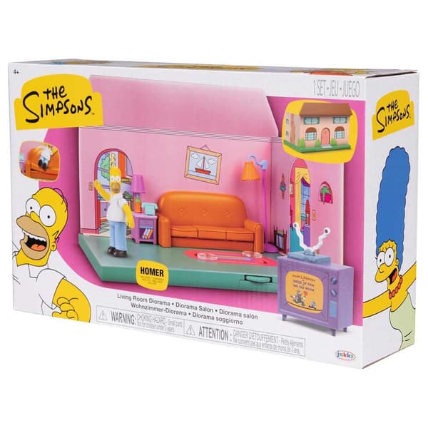 Jakks Pacific Simpsonien Talo -leikkisetin Hahmo Pinkki