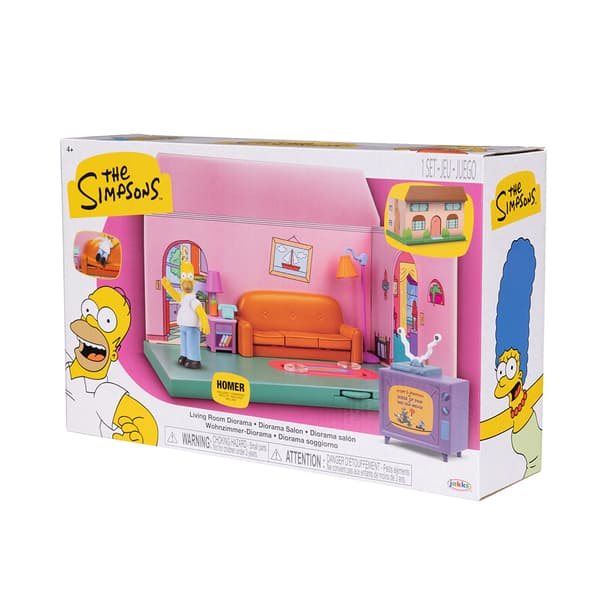 Jakks Pacific Simpsonien Talo -leikkisetin Hahmo Pinkki