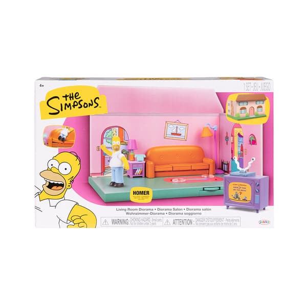 Jakks Pacific Simpsonien Talo -leikkisetin Hahmo Pinkki