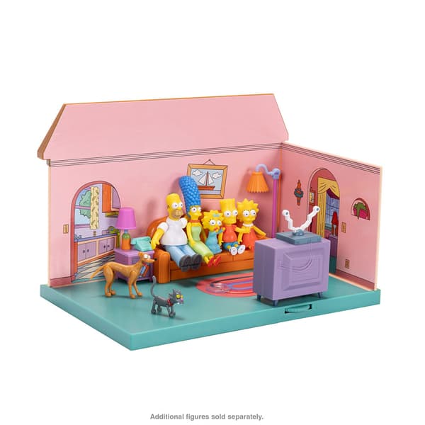 Jakks Pacific Simpsonien Talo -leikkisetin Hahmo Pinkki