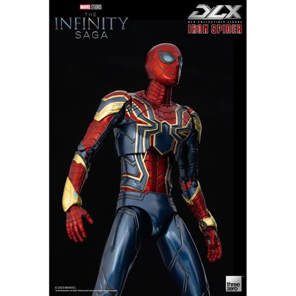 Threezero Iron Spider Marvel Deluxe-figur 1/12 16 Cm